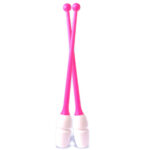 Masha connectable clubs 45.20 cm - Fluorescent pink/white