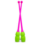 Masha clubs 36 cm - Fluorescent pink/Lime green